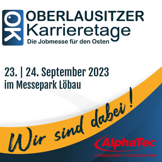 Oberlausitzer Karrieretage 23. | 24. September 2023 im Messepark Löbau